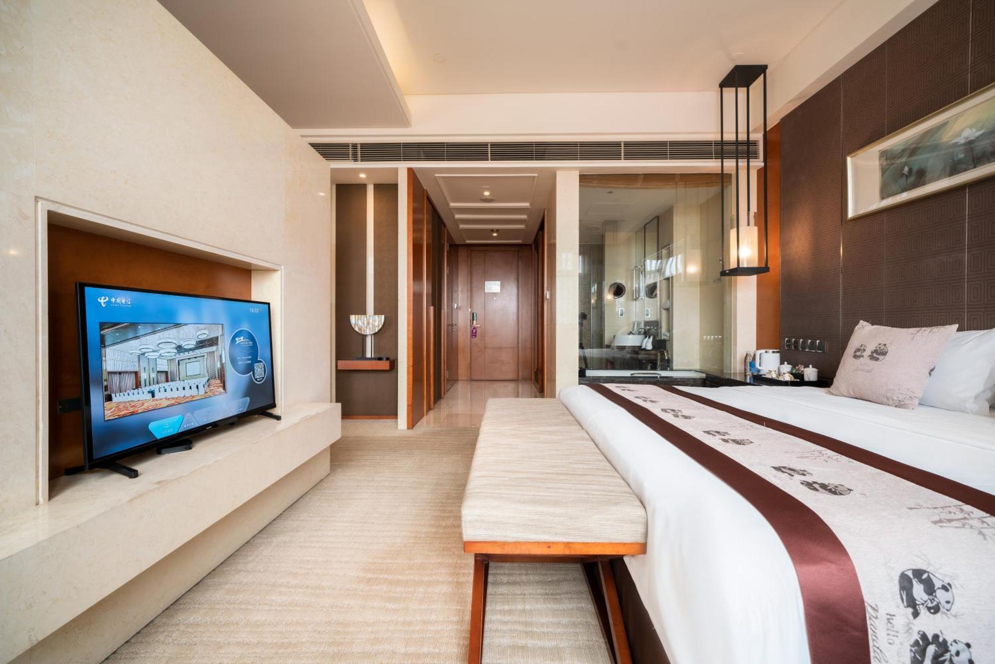 Chengdu Joyhub Air Hotel Exterior foto